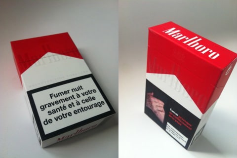 cigarette packaging