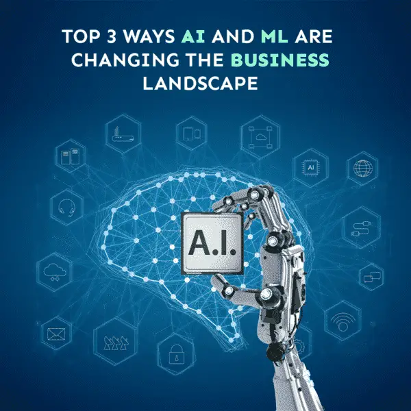 Top 3 Ways AI and ML are Changing the Business Landscape