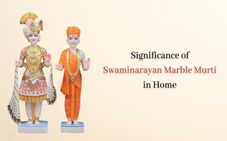 Significance of Swaminarayan Marble Murti in Home