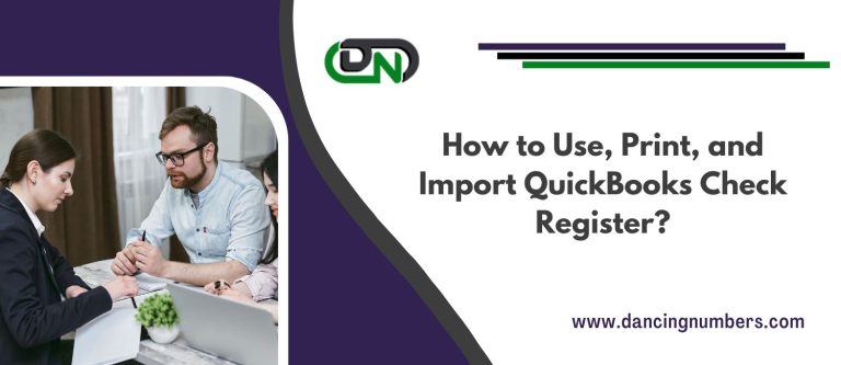 QuickBooks support solution for Print Check Register In QB