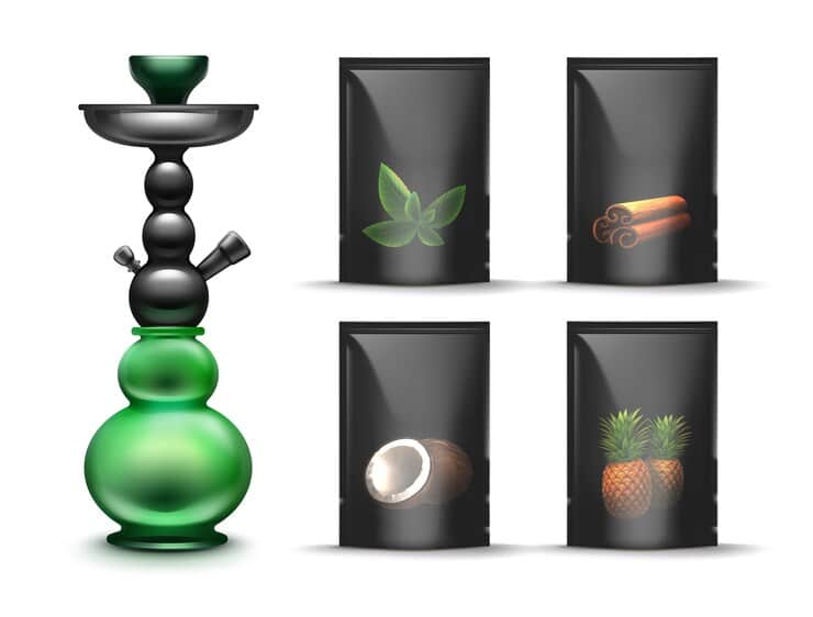 vector-black-sealed-shisha-tobacco-packs-with-mint-cinnamon-coconut-pineapple-hookah-flavours-front-view-isolated-white-background_1284-47954