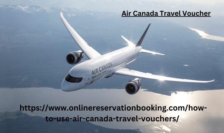 Air Canada travel voucher