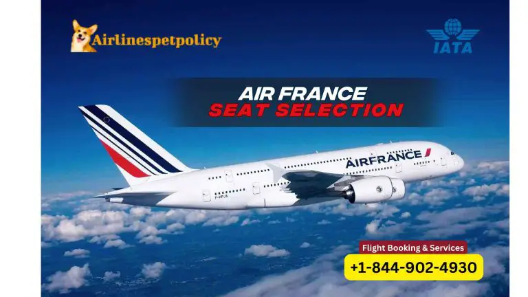 How can I choose my seat on Air France?