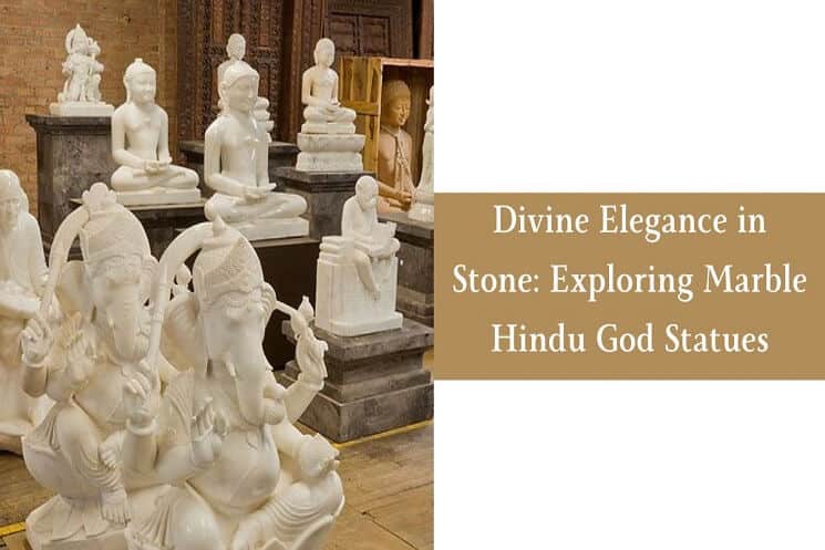 Divine Elegance in Stone: Exploring Marble Hindu God Statues