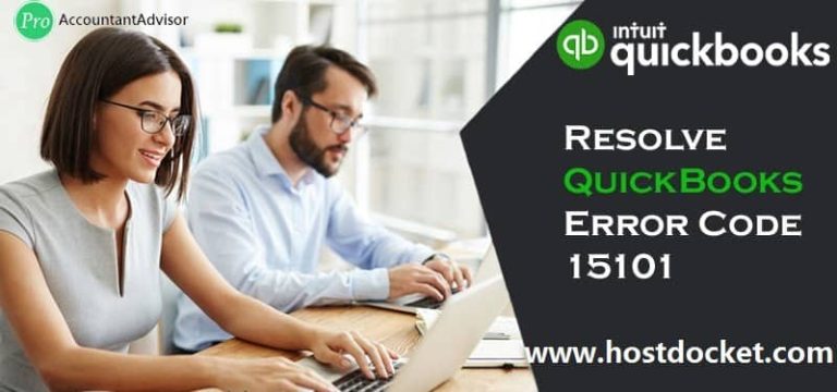 How to Troubleshoot QuickBooks Error Code 15101?