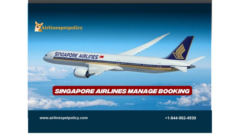 How to manage booking in Singapore Airlines? | Policy & Fee