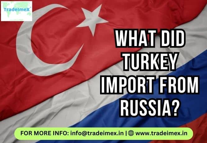 WHAT DID TURKEY IMPORT FROM RUSSIA?