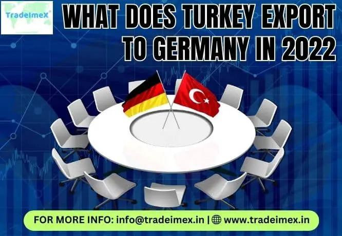WHAT DOES TURKEY EXPORT TO GERMANY IN 2022