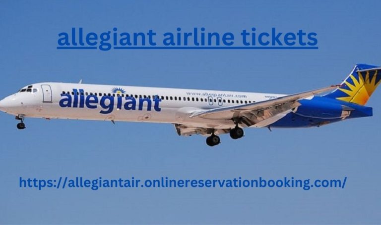 Allegiant air tickets