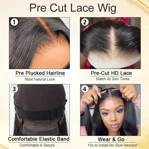 Pre-Cut Lace Wig, The New Style In 2023