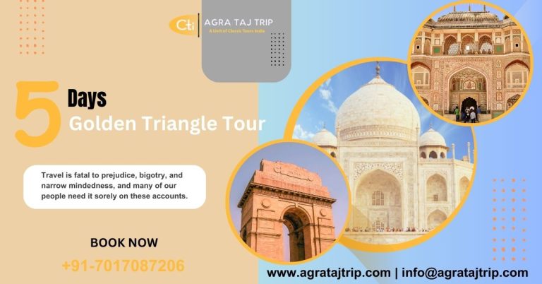 Embark on an Unforgettable Journey: Experience the 5 Days Golden Triangle Tour by Car