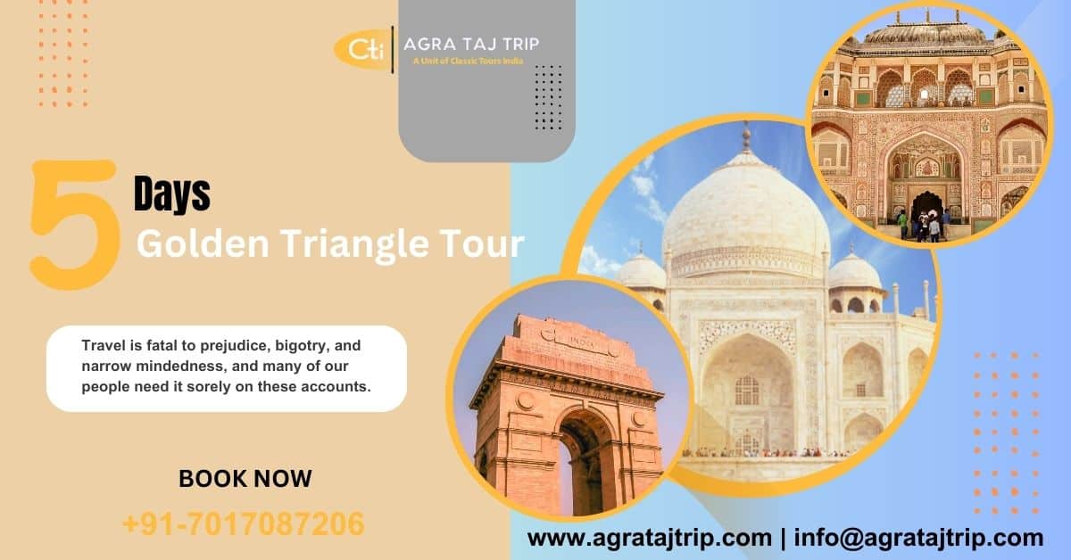 5 days Golden triangle tour