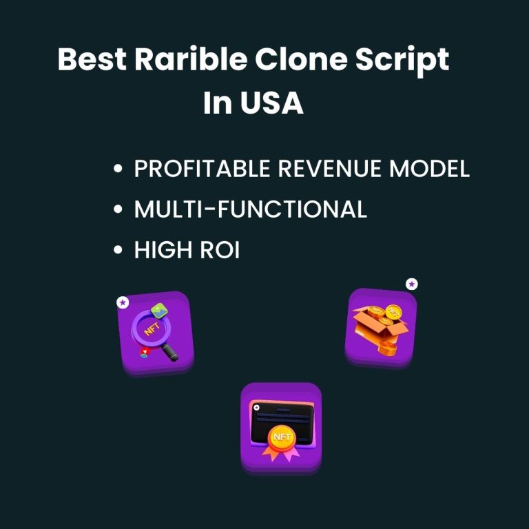 Rarible Clone Script – Features, Revenue Model & Applications