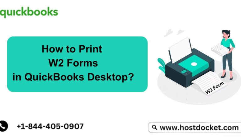 How to print W-2 form in QuickBooks Desktop?