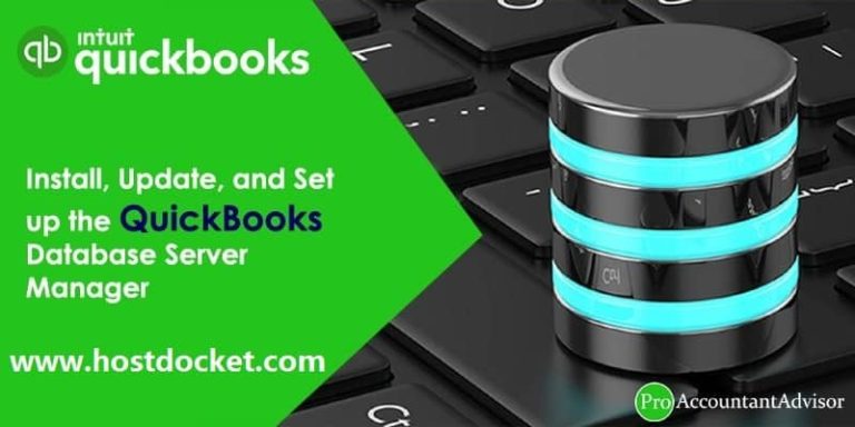 How to Download and Install QuickBooks Database Server Manager?