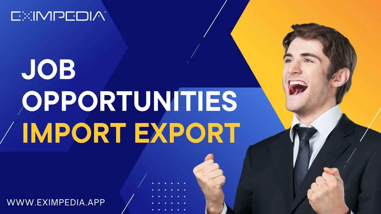 Job Opportunities Import Export