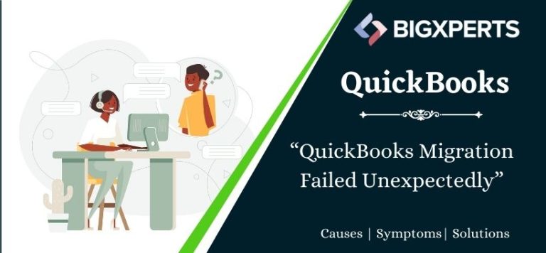QuickBooks Migration Failed Unexpectedly – Troubleshooting Guide