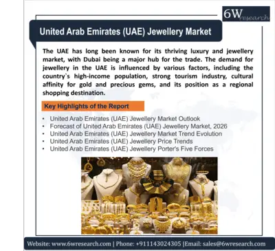 United Arab Emirates (UAE) Jewellery Market (2020-2026) | 6Wresearch