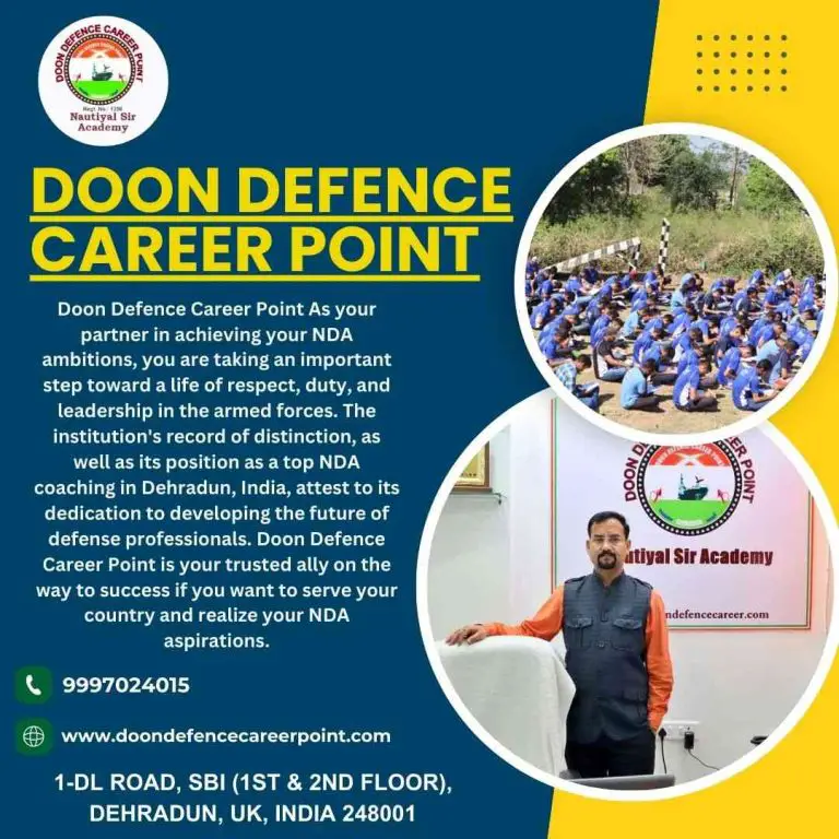 Achieving NDA Dreams Doon Defence Career Point in Dehradun, India