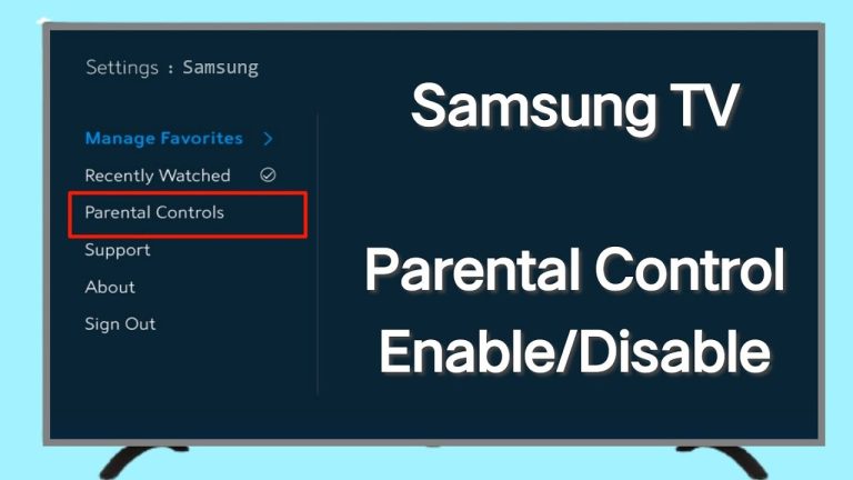 Empowering Parents: A Deep Dive into Samsung TV’s Parental Control Features