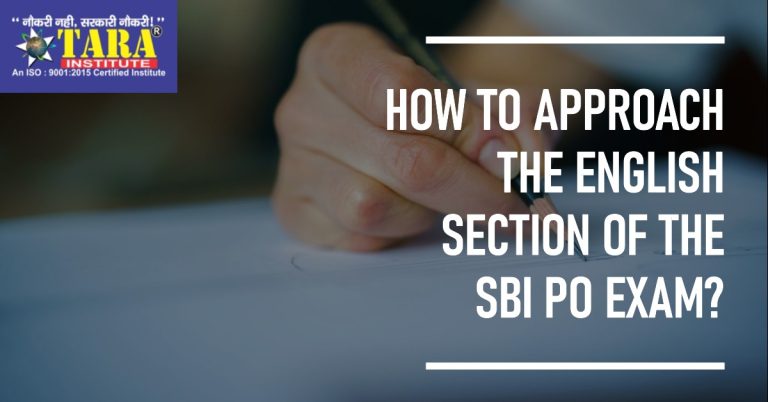 How To Approach The English Section Of The SBI PO Exam?