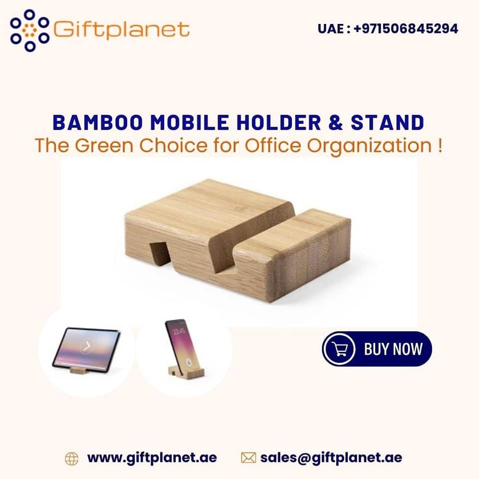 BAMBOO MOBILE HOLDER