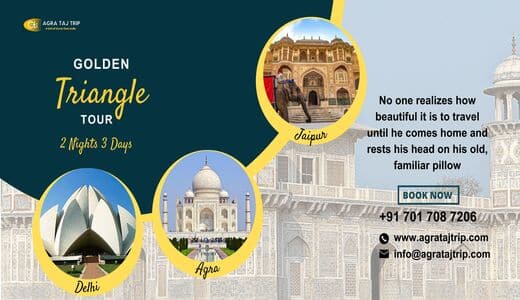 The Golden Triangle Tour 2 nights 3 days – Iconic and mesmerising tour that you never forget