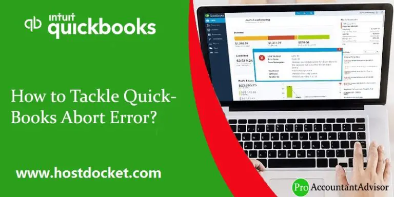 How to Resolve QuickBooks Abort Error?