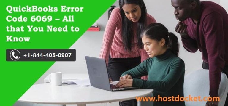 How to Resolve QuickBooks Error Code 6069?