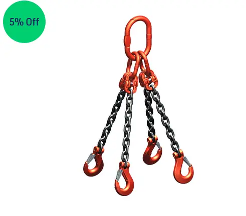 Balancing Act: The Strength and Stability of 4-Leg Chain Slings in Heavy Lifting