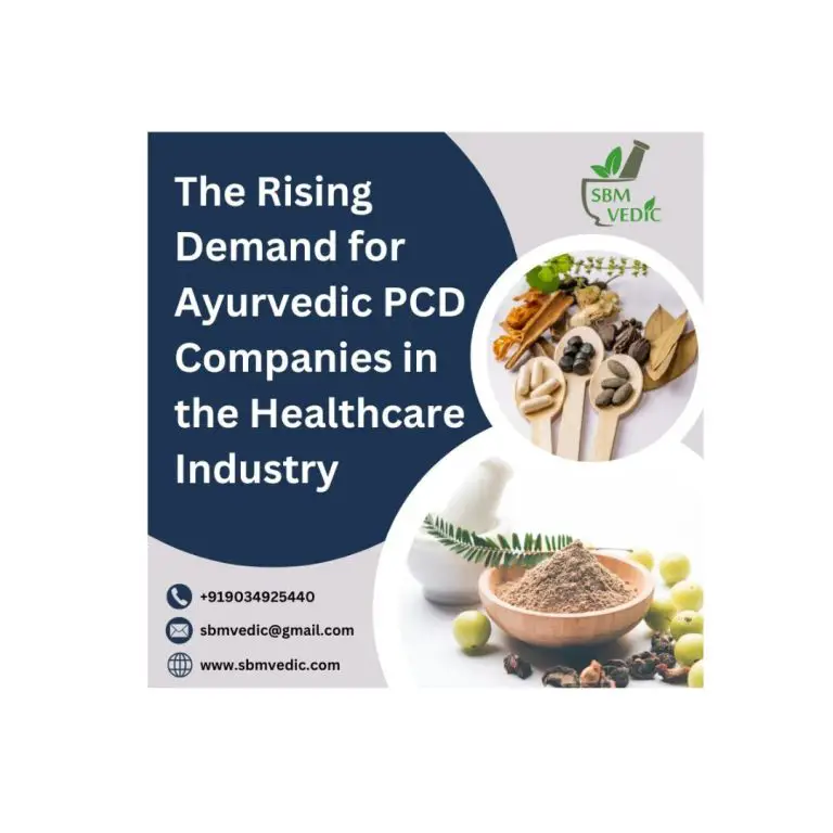 The Rising Demand for Ayurvedic PCD Companies in the Healthcare Industry