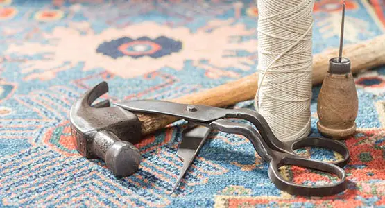 braided rug repair in san diego