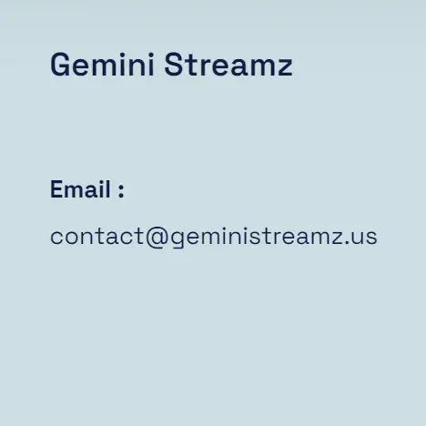 Gemini streamz