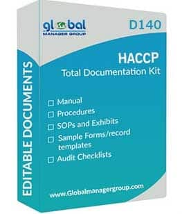 HACCP Documents