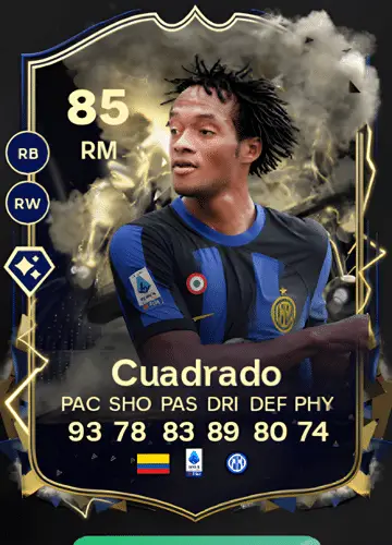 Unlocking the Power of Juan Cuadrado’s Thunderstruck Card in FC 24