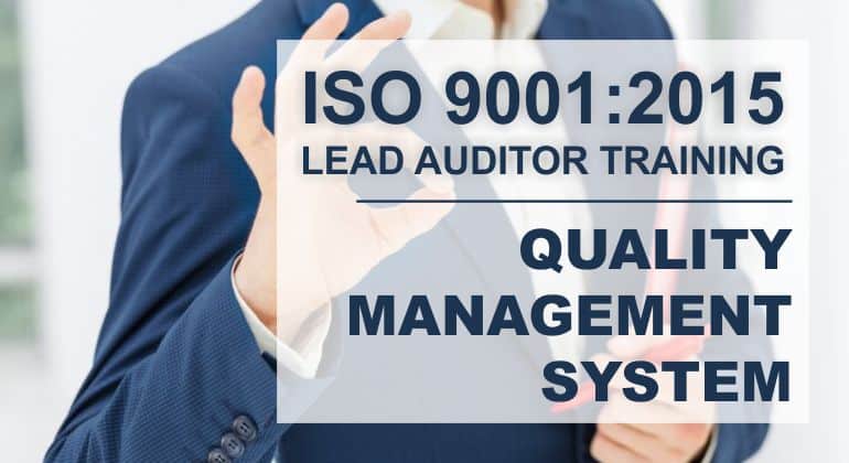 ISO 9001 Lead Auditor Training