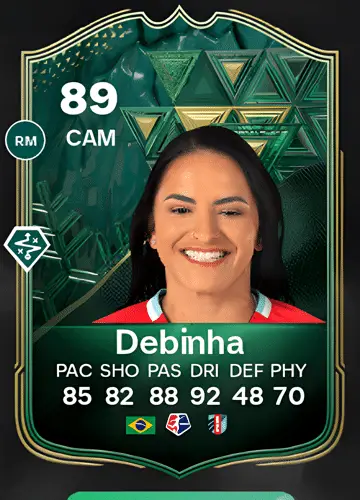 Score Big with Debinha’s Winter Wildcards Card in FC 24