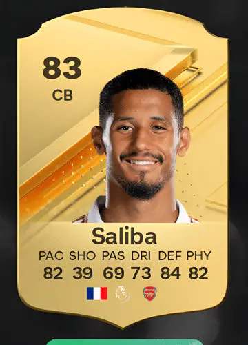 Unleash Defense Mastery: William Saliba’s Rare FC 24 Player Card Guide