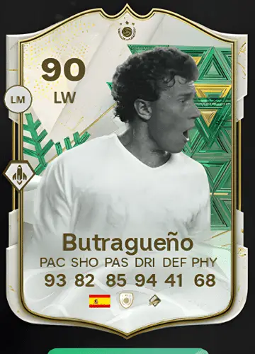 Score Big with Emilio Butragueño’s FC 24 Winter Wildcards Icon Card