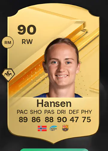 Master FC 24: Guide to Acquiring Caroline Graham Hansen’s Rare Player Card