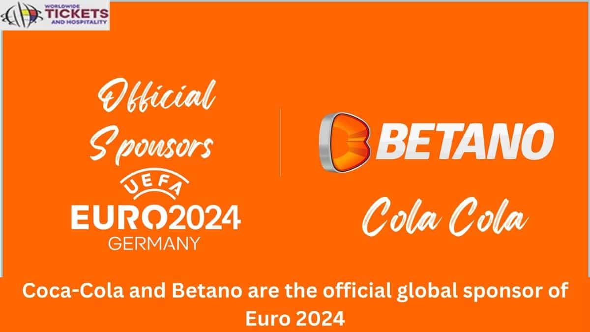 CocaCola and Betano are the official global sponsor of Euro 2024