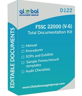 ISO 22000 Manual