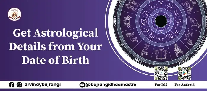 Get Astrological Details from Your Date of Birth