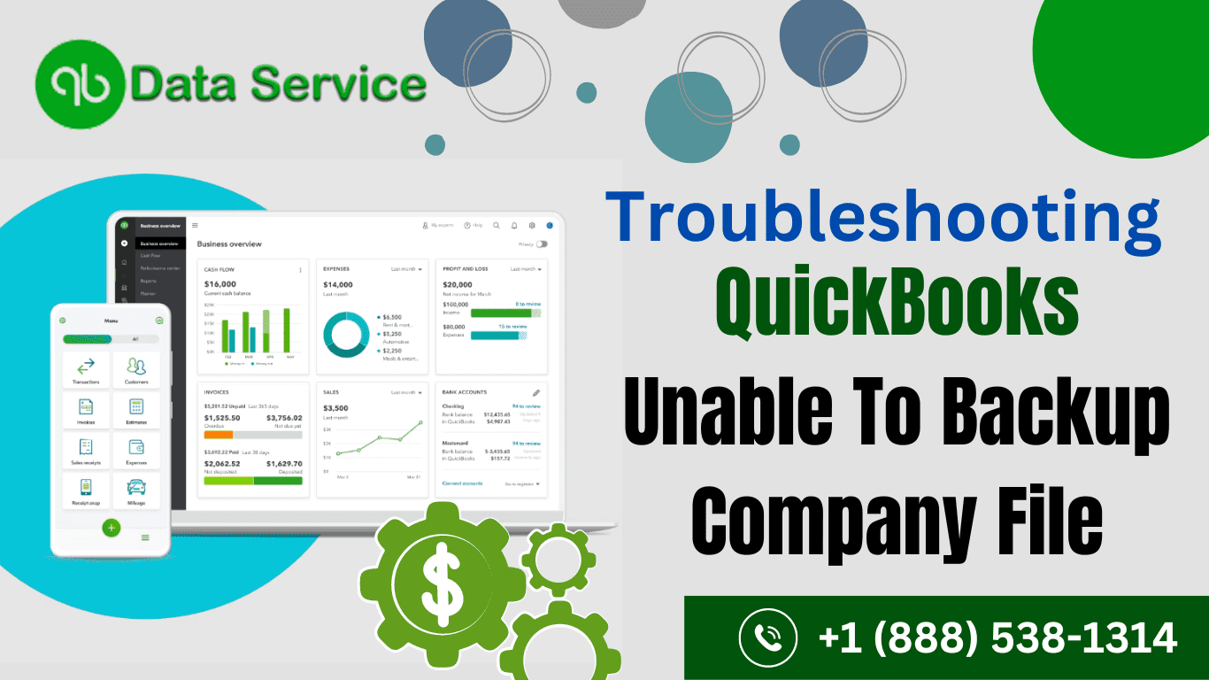 QuickBooks Unable To Backup Company File