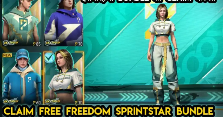 Free Fire MAX: Unlock Freedom Sprintstar Bundle Free!