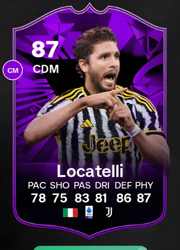 Unlocking FC 24 Fame: Mastering Player Cards and Cashing in on Manuel Locatelli