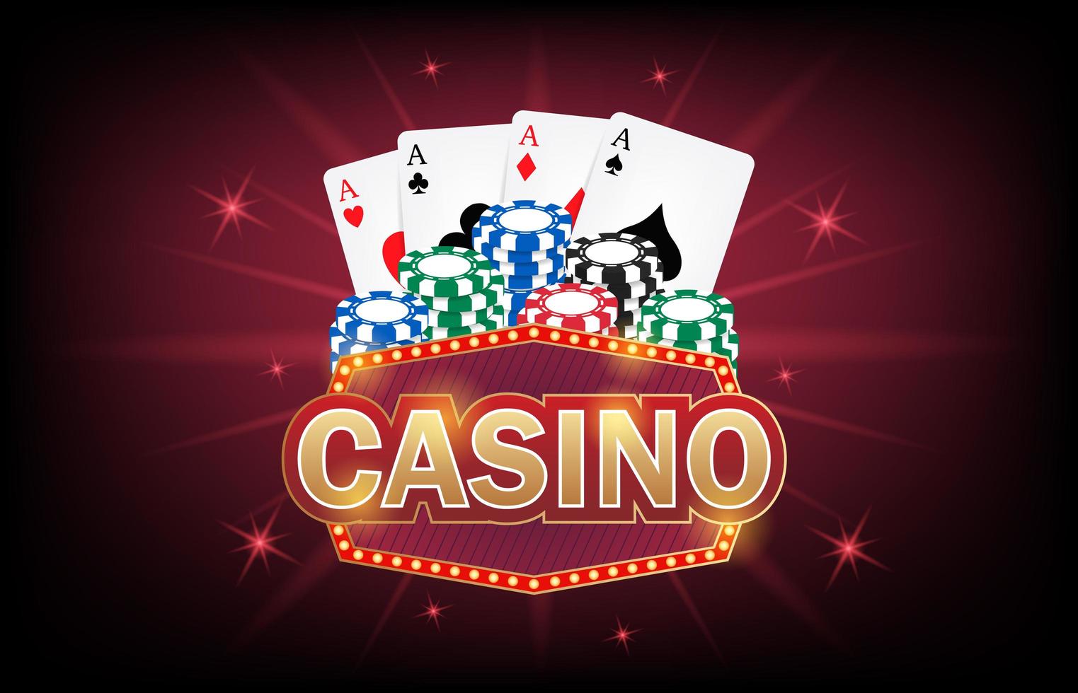 casino-frame-label-falling-ribbons-casino-vector