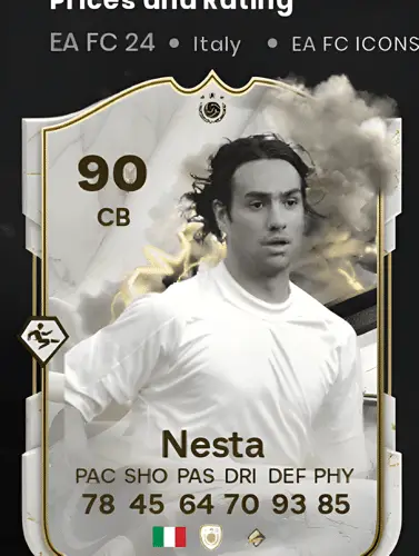 Mastering FC 24: Acquiring Alessandro Nesta’s Thunderstruck Icon Card and Earning Coins Efficiently