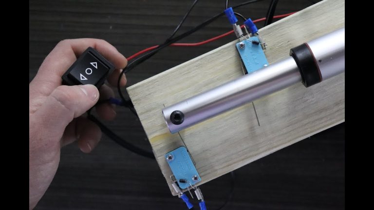 How to control the distance of a linear actuator?