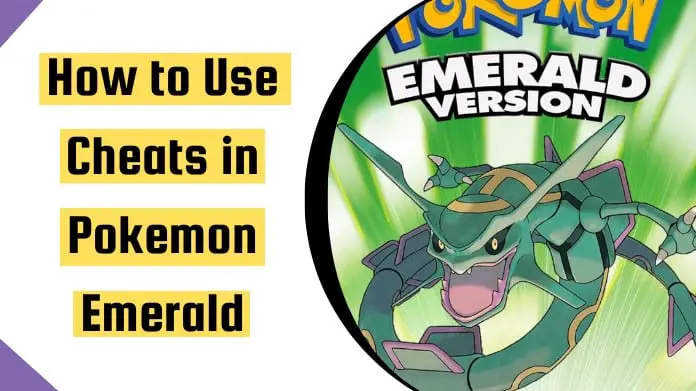 use cheats in pokemon emerald